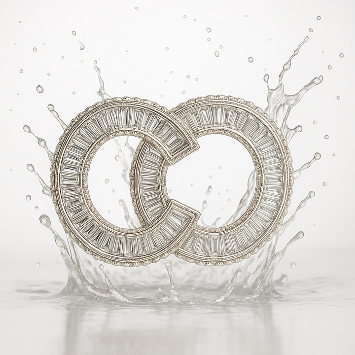 Christiano Crystal Brooch