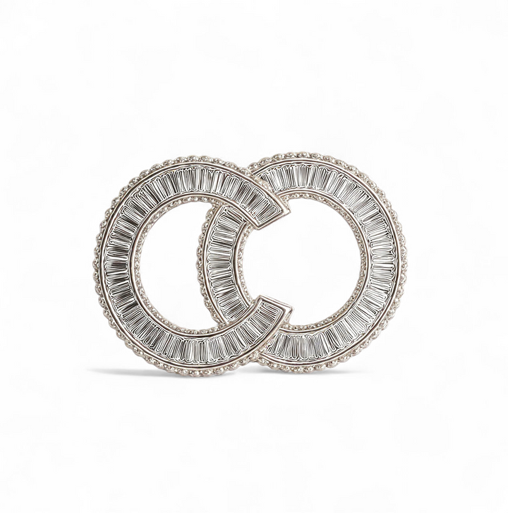 Christiano Crystal Brooch